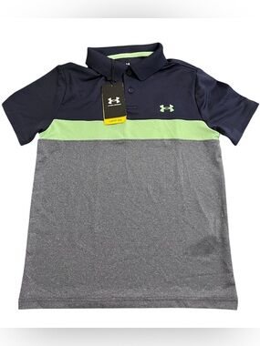 Under Armour UPF 50 Boys Polo Shirt | NWT Youth Medium (10–12)